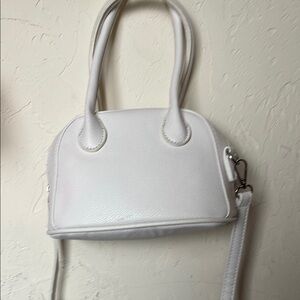 Mini Elegant White Handbag